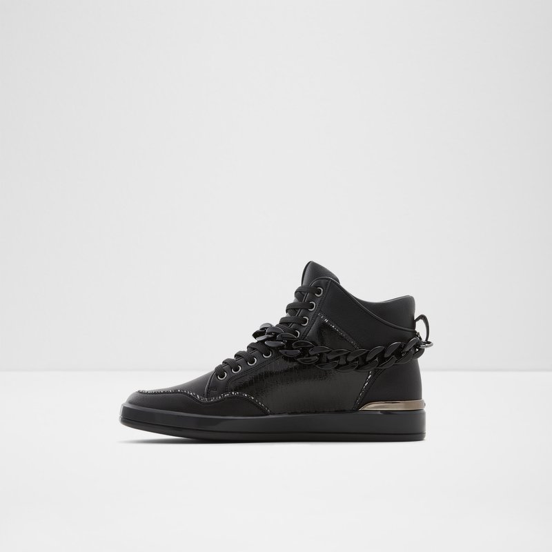 Tenis Aldo Strollux High Hombre Negros | JXZ038425