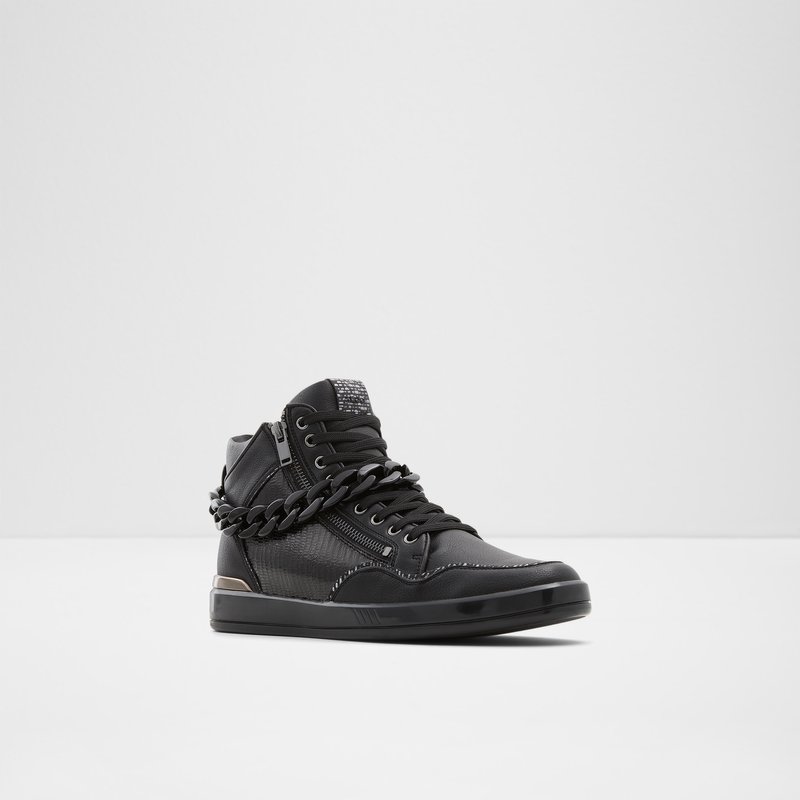 Tenis Aldo Strollux High Hombre Negros | JXZ038425