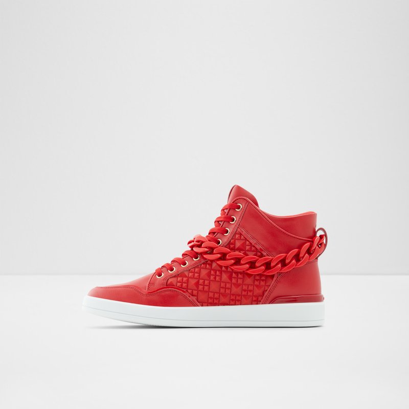 Tenis Aldo Strollux High Hombre Rojos | UCM893402