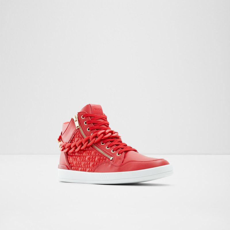 Tenis Aldo Strollux High Hombre Rojos | UCM893402