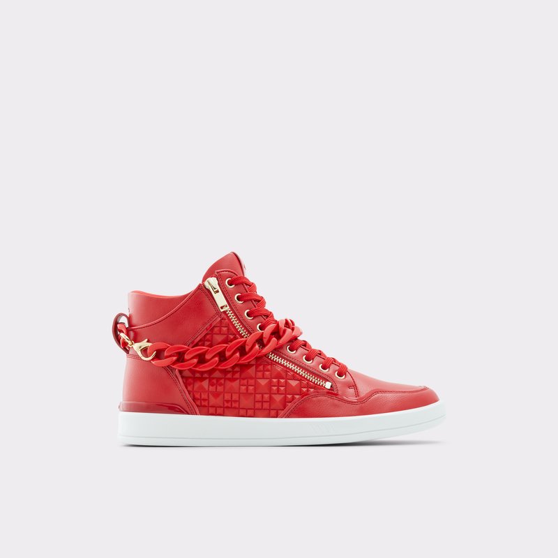 Tenis Aldo Strollux High Hombre Rojos | UCM893402