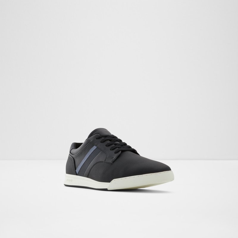 Tenis Aldo Tiaven Low Hombre Negros | QZS983215