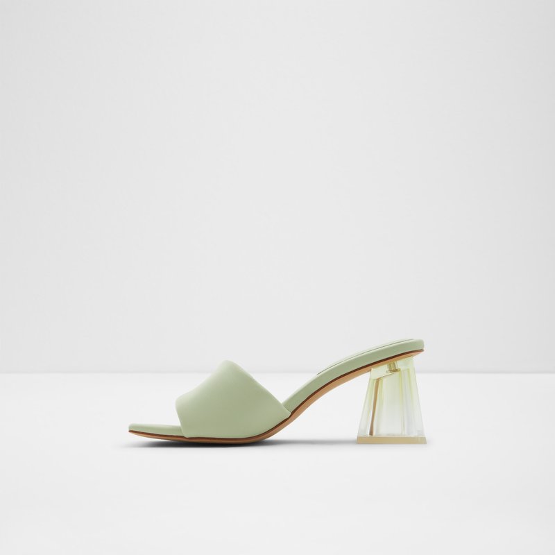 Zapatos Tacon Bloque Aldo Kylah Mujer Verdes Claro | PXO746508