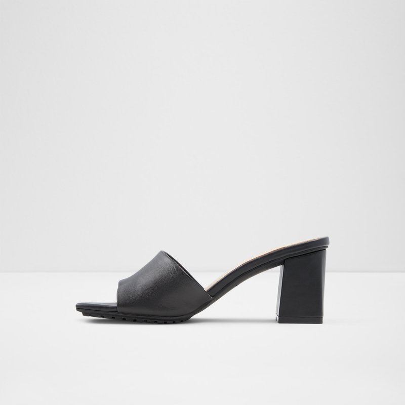 Zapatos Tacon Bloque Aldo Velalith Mujer Negros | WIC682519