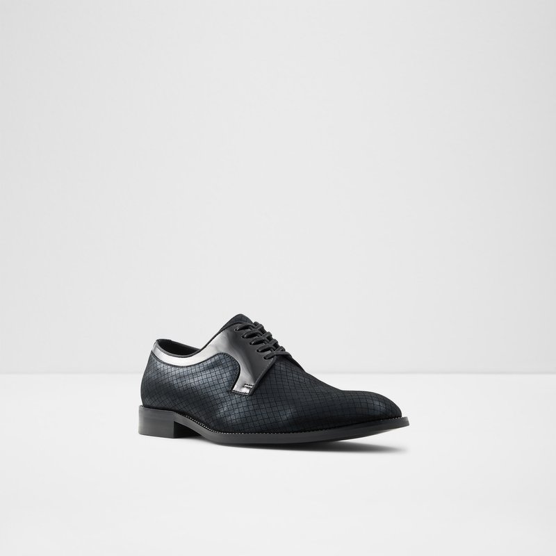 Zapatos de Vestir Aldo Derreck Hombre Negros | OBE639485