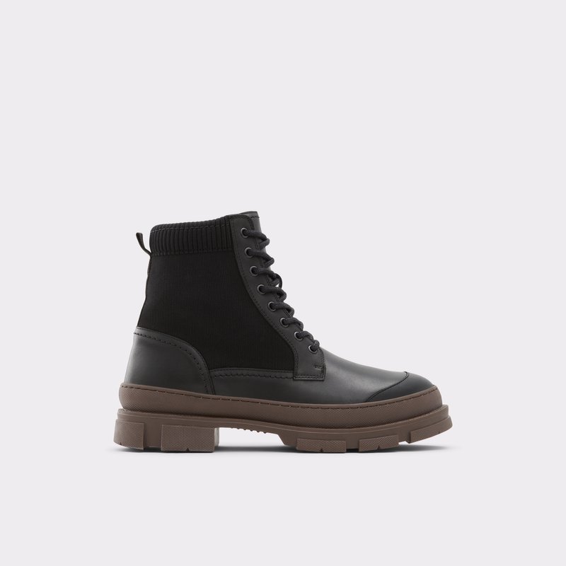 Botas con Cordones Aldo Rove Hombre Negros | ICS042736