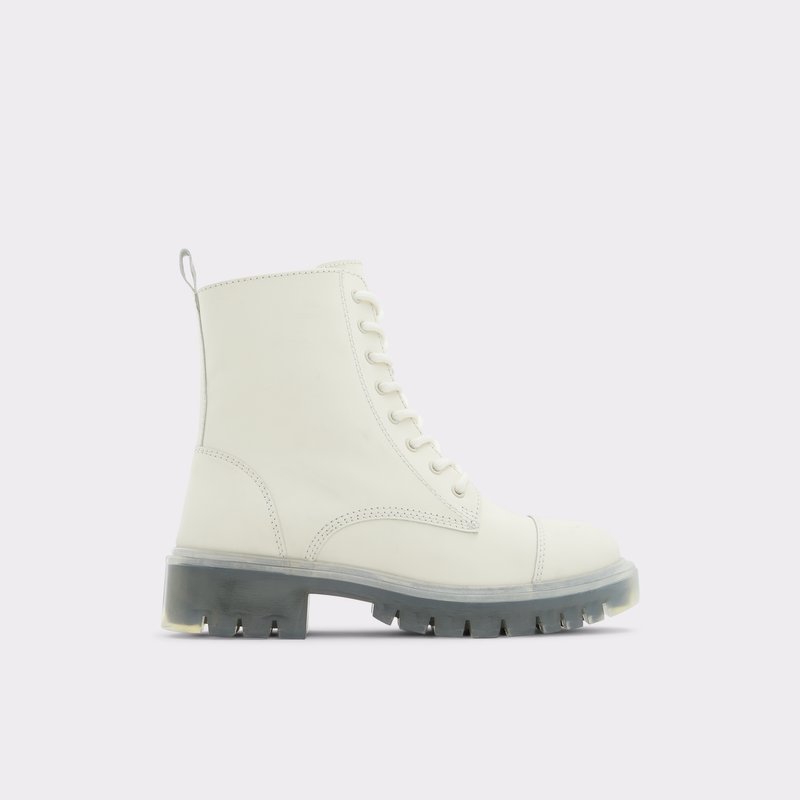 Botas de combate Aldo Reilly Mujer Blancos | FRT392587