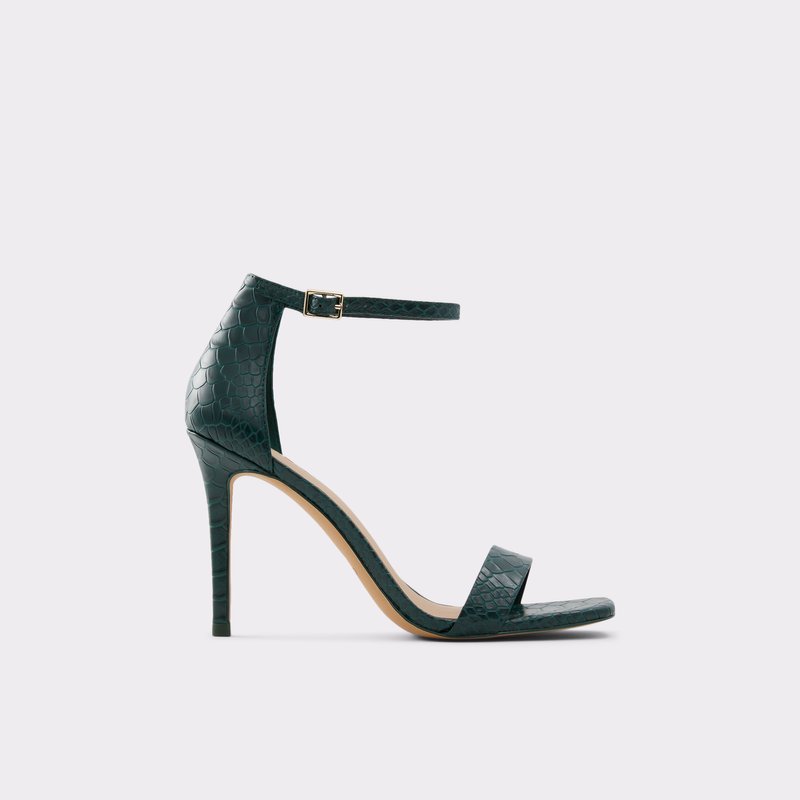 Heeled Sandals Aldo Afendaven Mujer Verdes Oscuro | ITC098431