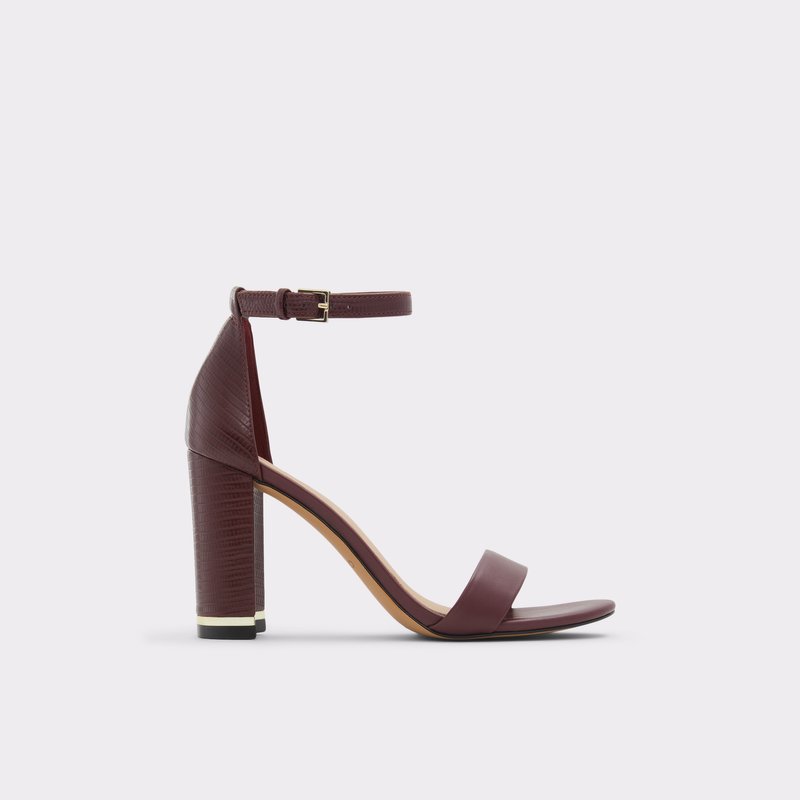 Heeled Sandals Aldo Frilajan Mujer Marrom | LJF894201