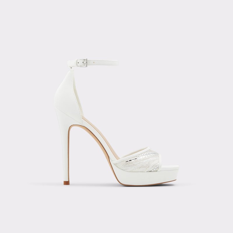 Sandalias de Plataforma Aldo Wicoethiel Mujer Blancos | CZW463827