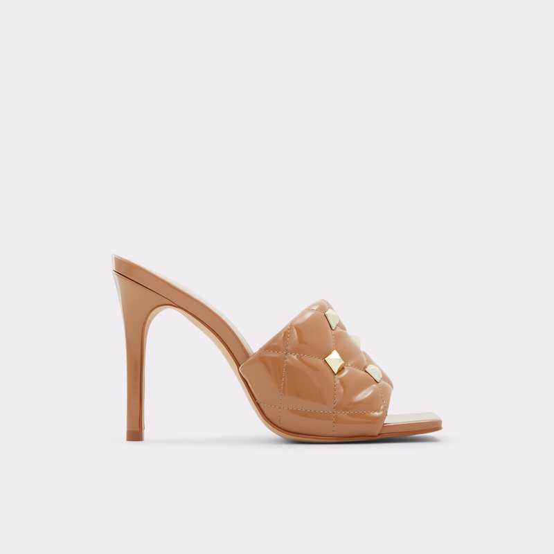 Tacones Altos Aldo Zaesa Mujer Beige Oscuro | HXW726304