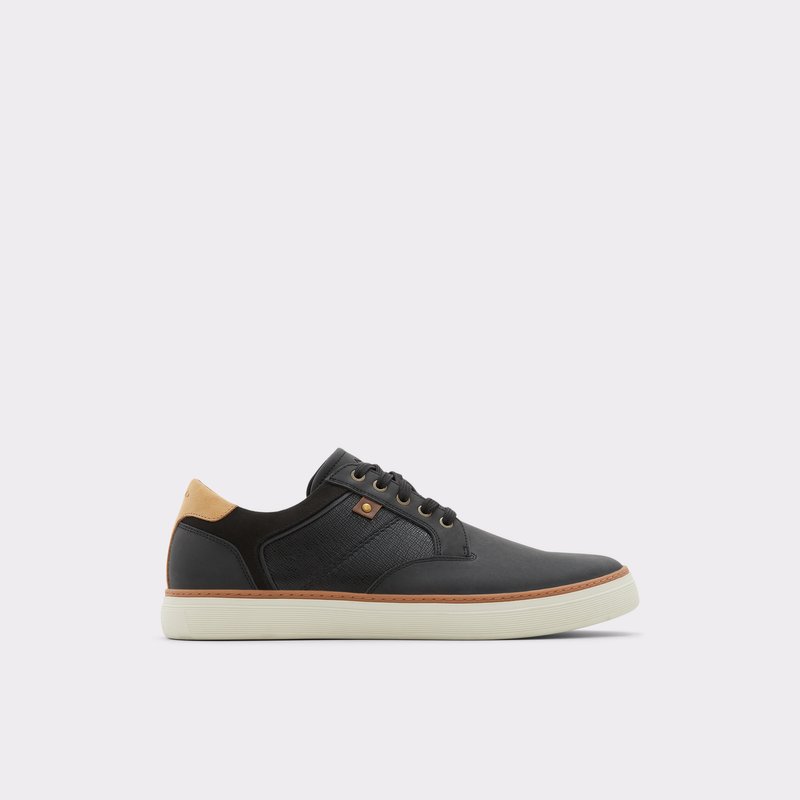 Tenis Aldo Lindros Low Hombre Negros | TJN758294