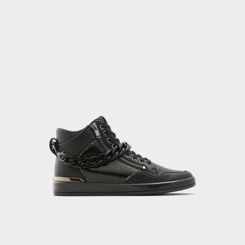 Tenis Aldo Strollux High Hombre Negros | JXZ038425