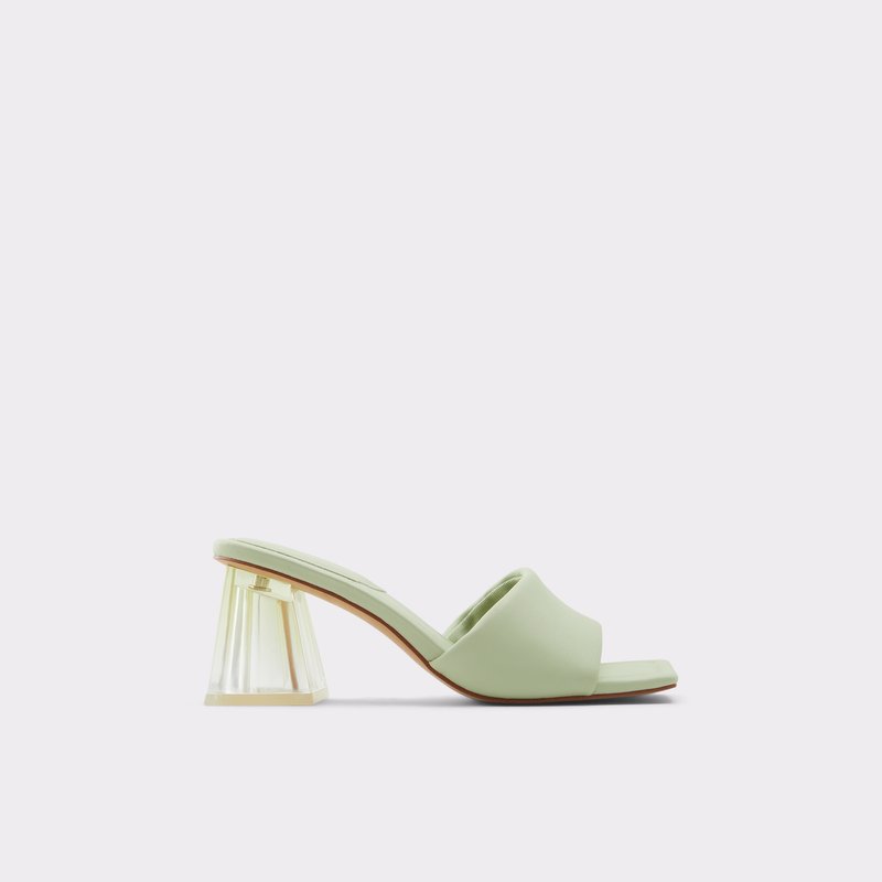 Zapatos Tacon Bloque Aldo Kylah Mujer Verdes Claro | PXO746508